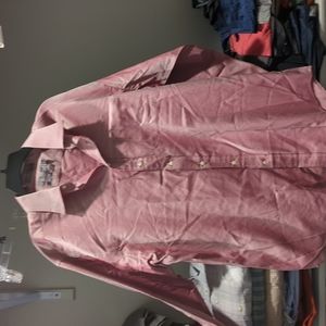 Daniel Cremieux Signature Collection Richard Dress Shirt Size 17.5 sleeve 35